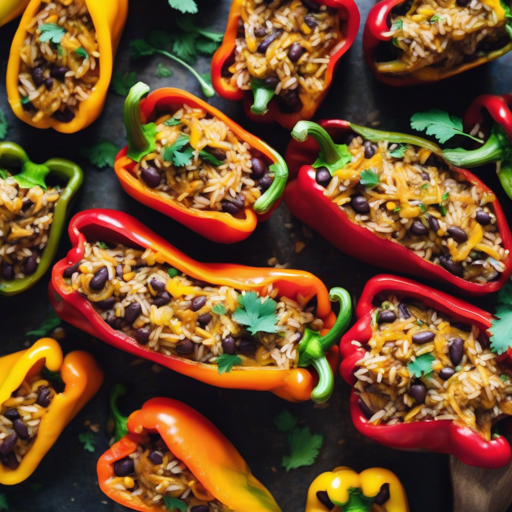 Spring Fling Stuffed Bell Peppers