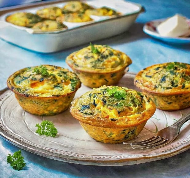 RECIPE: Spanakopita Egg Muffins