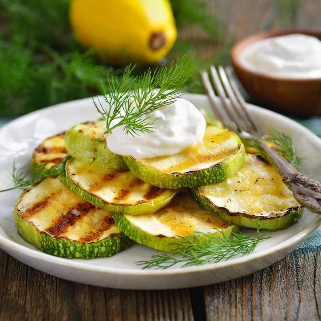 RECIPE: Lemon Zucchini with Sour Cream and Dill