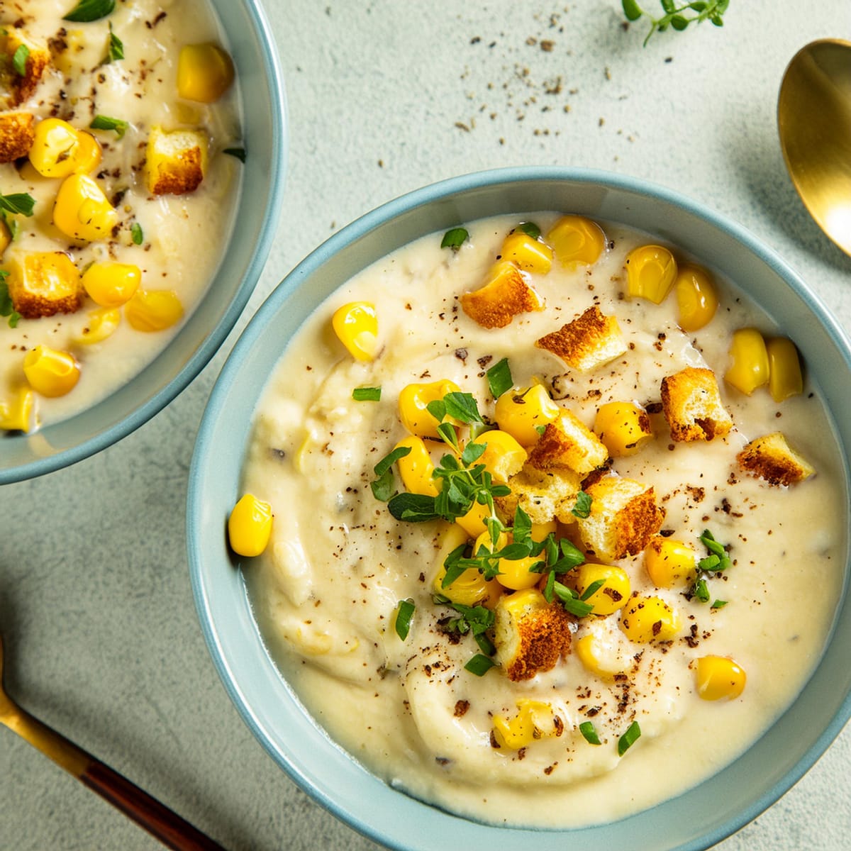 RECIPE:  Creamy Corn Chowder