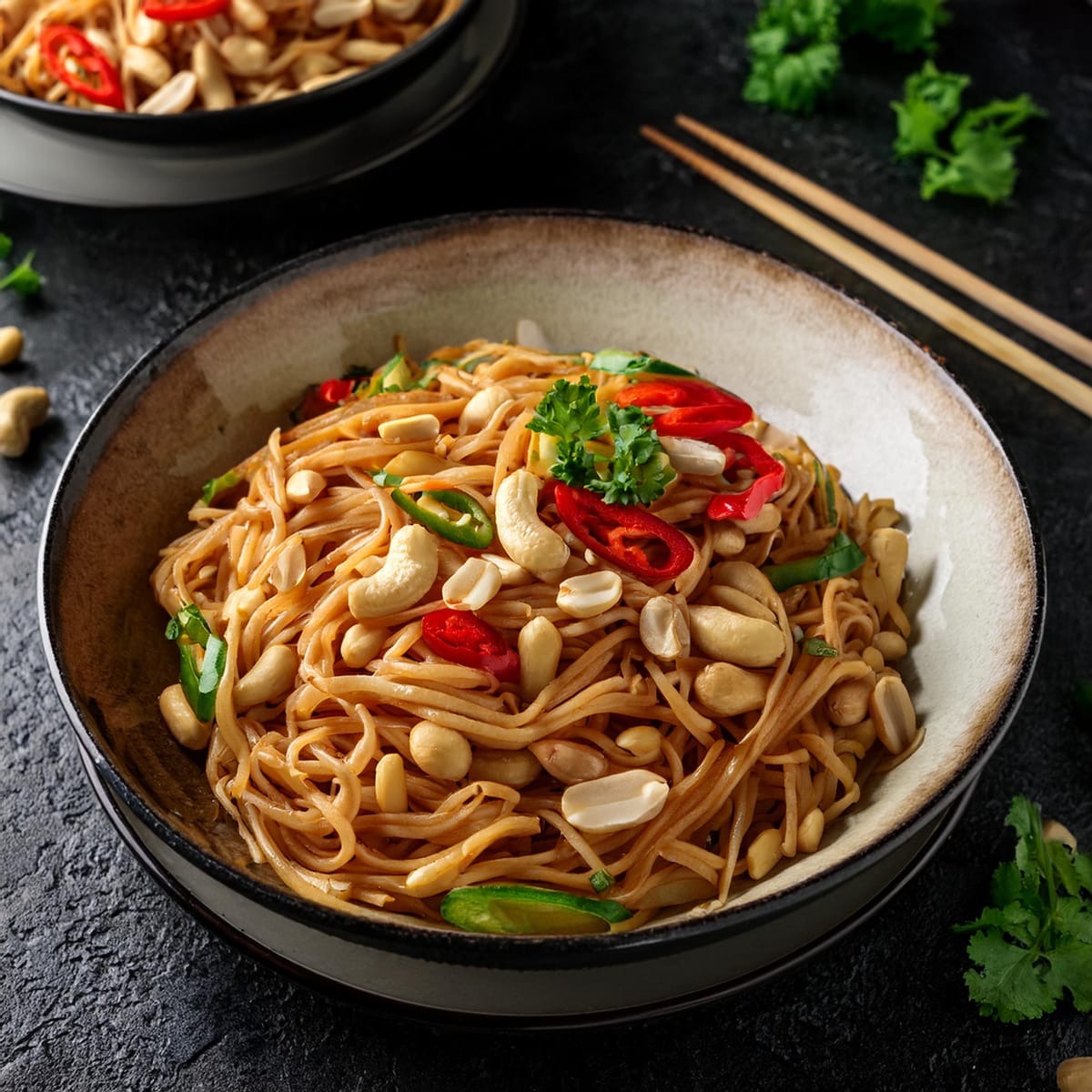 RECIPE: Good Vibes Spicy Thai Peanut Noodles