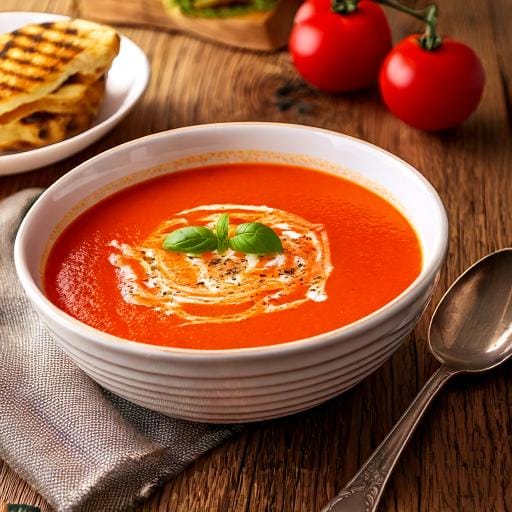 RECIPE: Good Vibes Creamy Roasted Tomato Soup