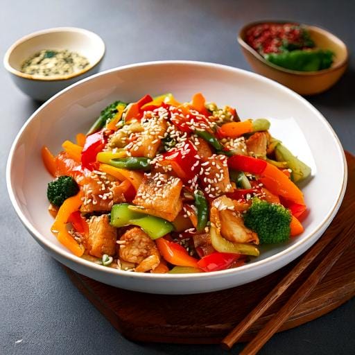 RECIPE: Good Vibes Veggie-Packed Chicken Stir-Fry