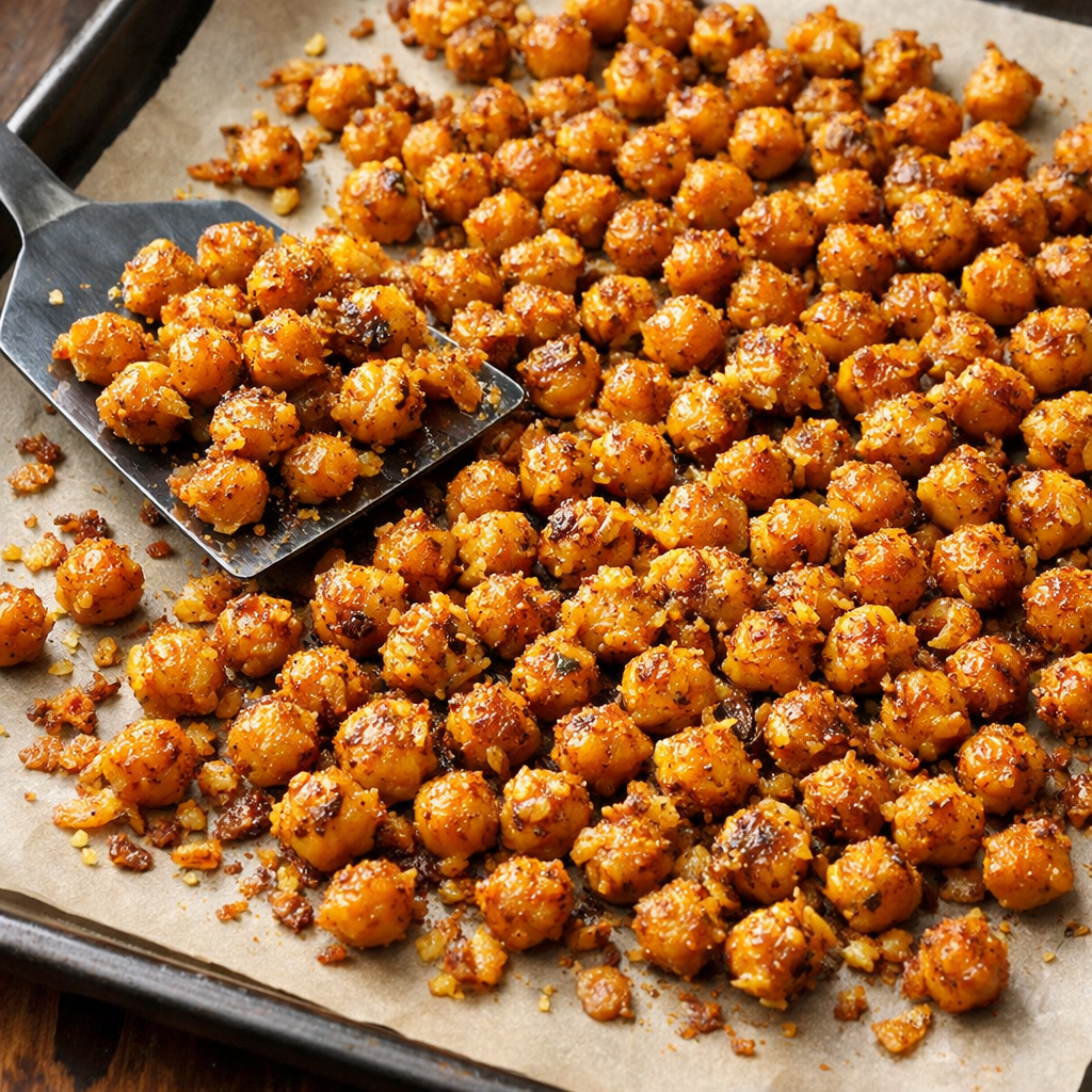 Good Vibes Crispy Cheddar Ranch Chickpea Poppers