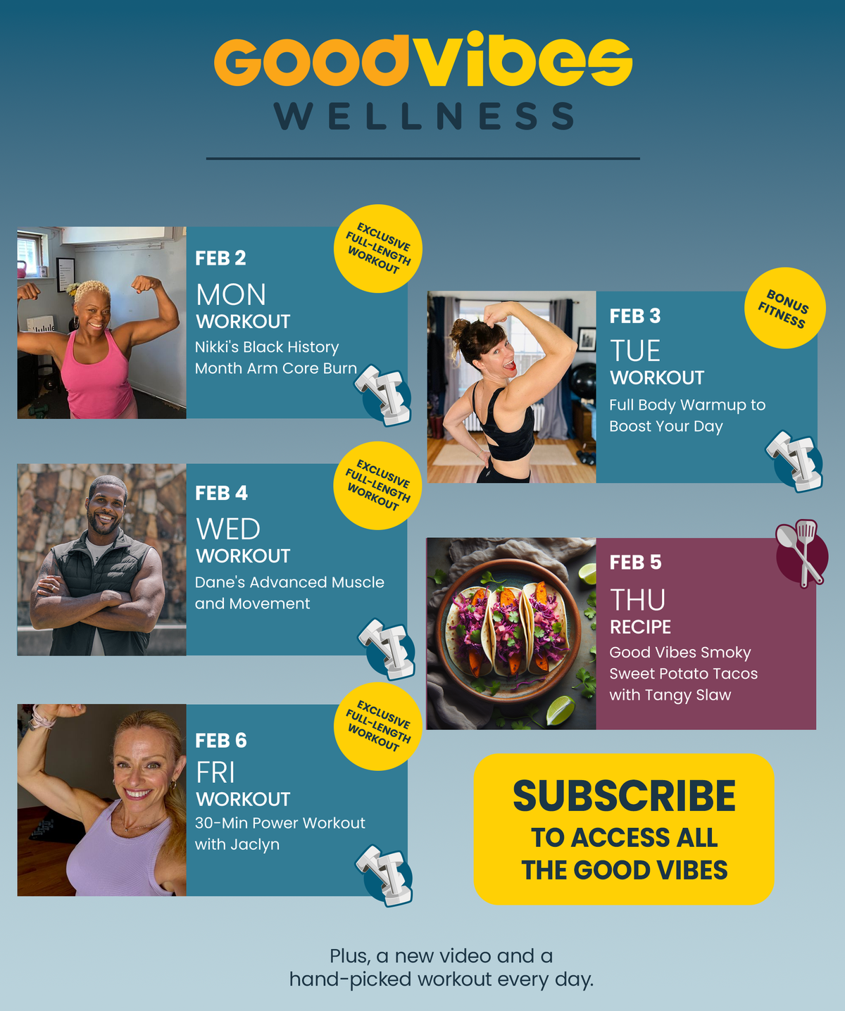 Next Week on Good Vibes Wellness