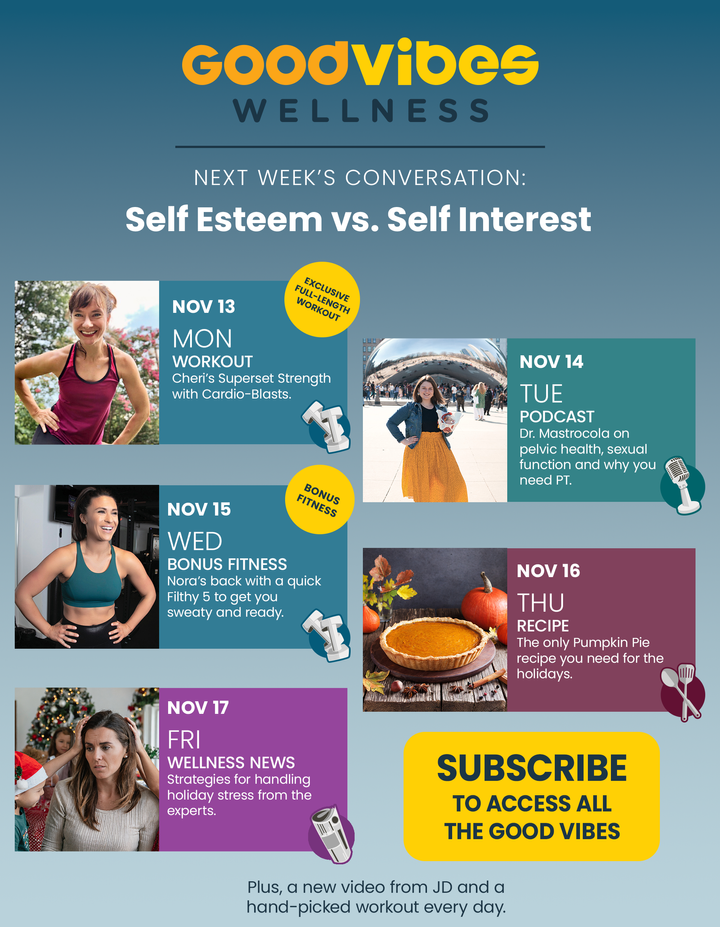Next Week on Good Vibes Wellness