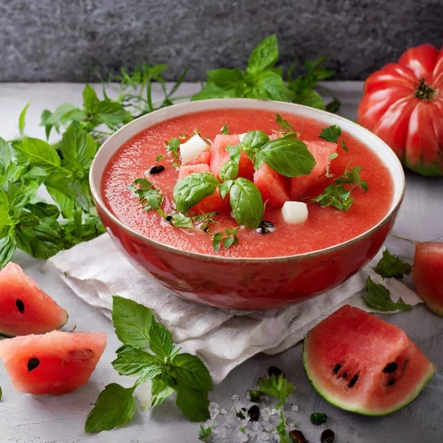 RECIPE: Watermelon and Tomato Gazpacho