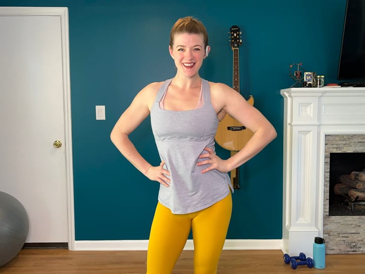 WORKOUT:  Kelsey's Barefoot Sculpt