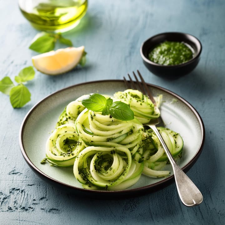RECIPE: Good Vibes Zucchini Noodles with Pesto