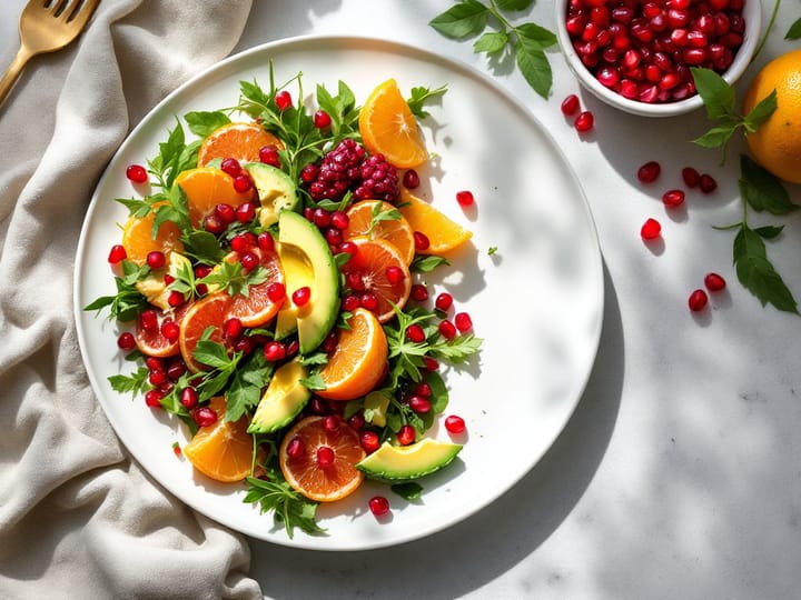 Good Vibes Winter Citrus & Avocado Salad
