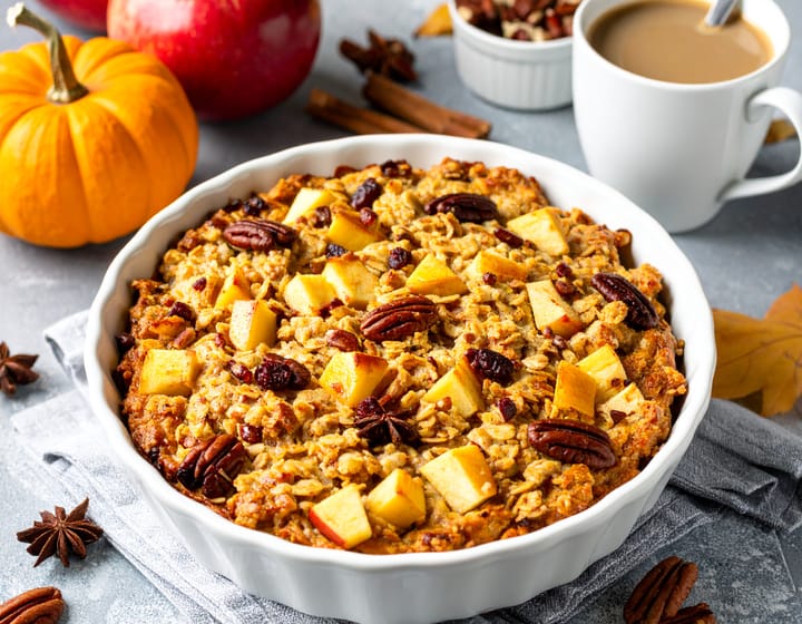 Good Vibes Autumn Breakfast Bake