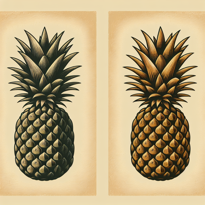 Fun Fact: Pineapples weren't always the spiky fruit we know