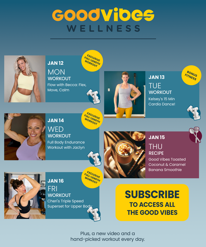 Next Week on Good Vibes Wellness