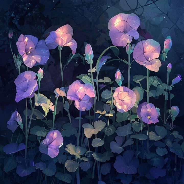 Fun Fact: Some plants glow in the dark…with a little help from science!